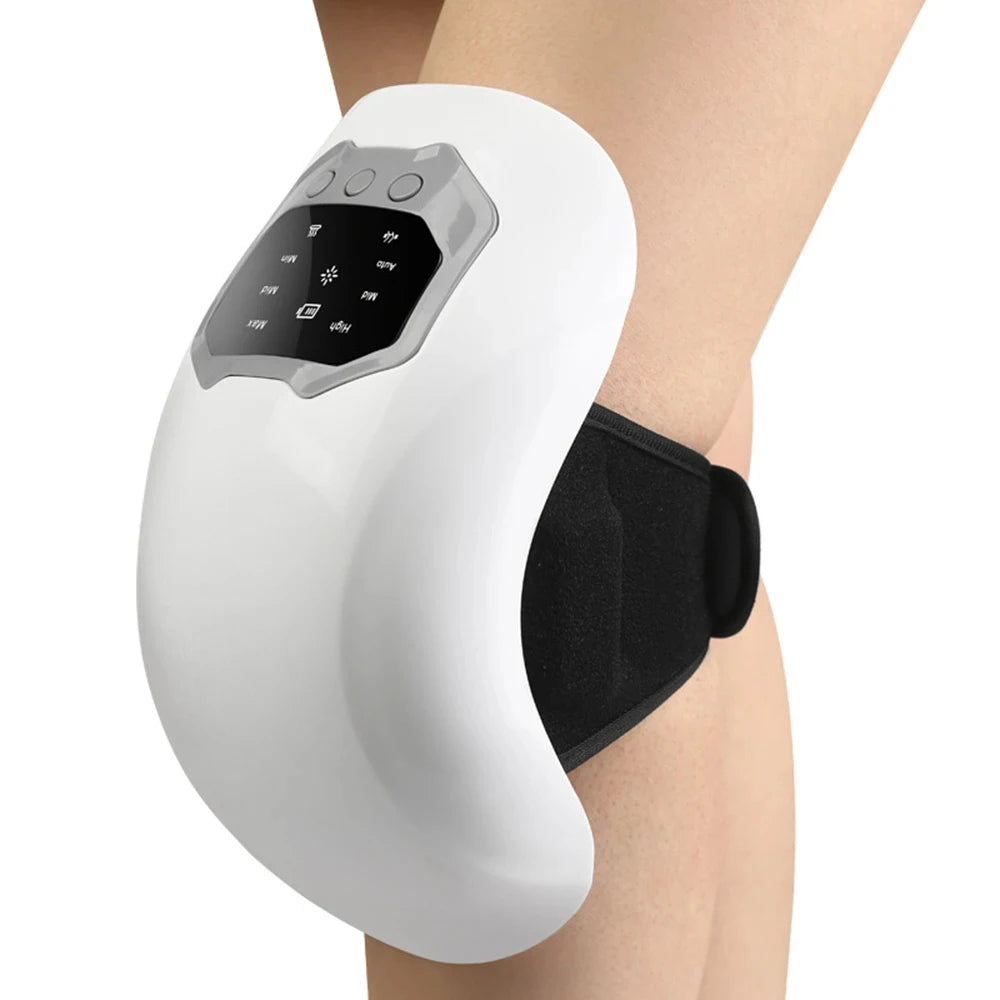 Experience Ultimate Comfort with Our 3-In-1 Wireless Knee Massager - Smart Air Pressure & Vibration for Relaxation Anytime, Anywhere!